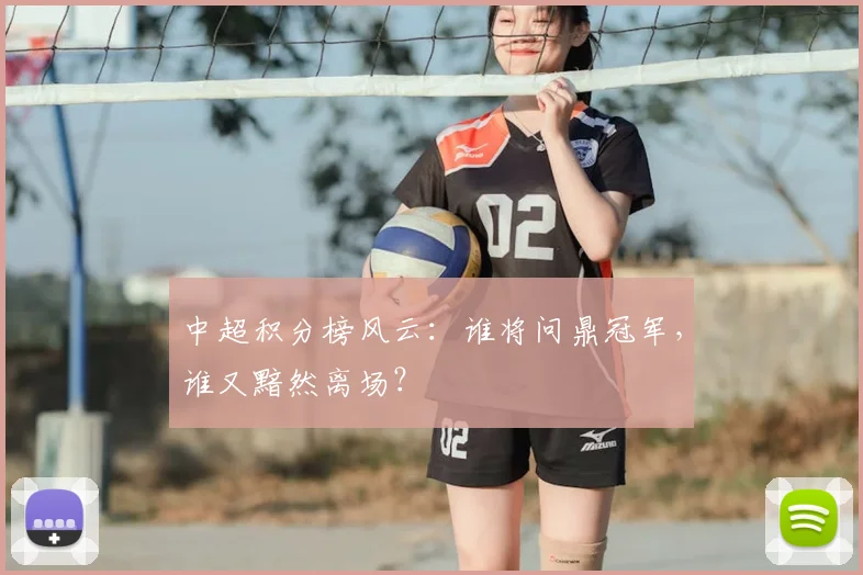 中超积分榜风云:谁将问鼎冠军,谁又黯然离场?